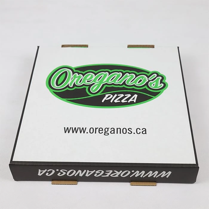 Bølgepapp tilpasset utskrift pizzaboks