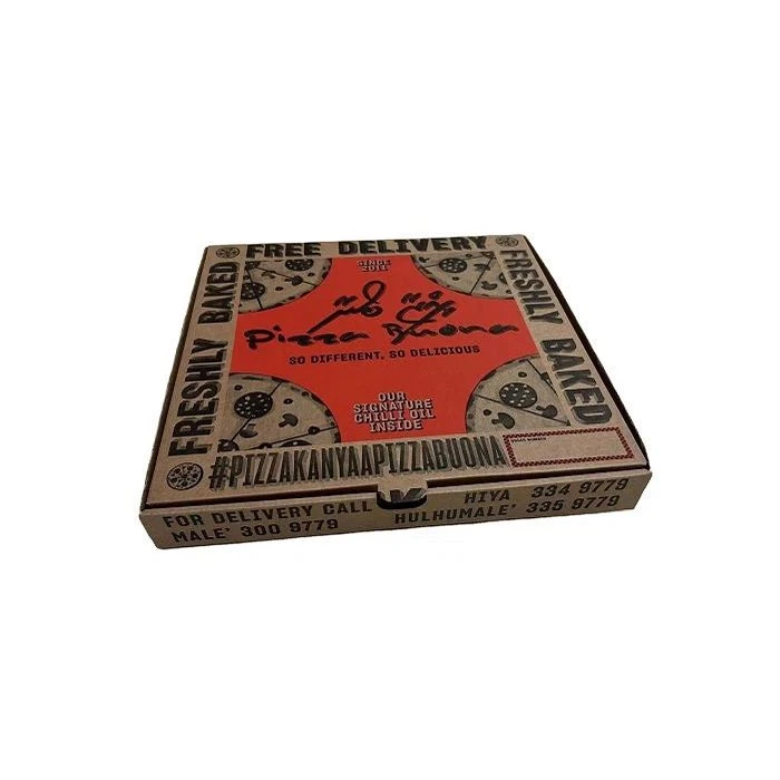 Bølgepapp Pizzaboks