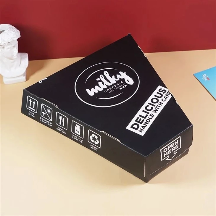 Slice Pizza Box med trykt logo
