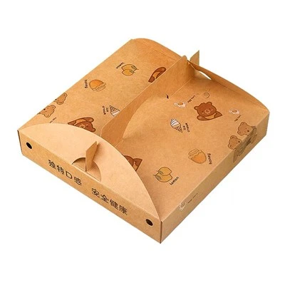 Tilpassbar pizzaboks for takeaway-emballasje