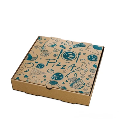Pizzaemballasje papirboks med tilpasset logo