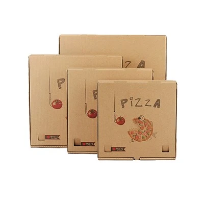 Profesjonell tilpasset høykvalitets pizzaboks fargekortboks