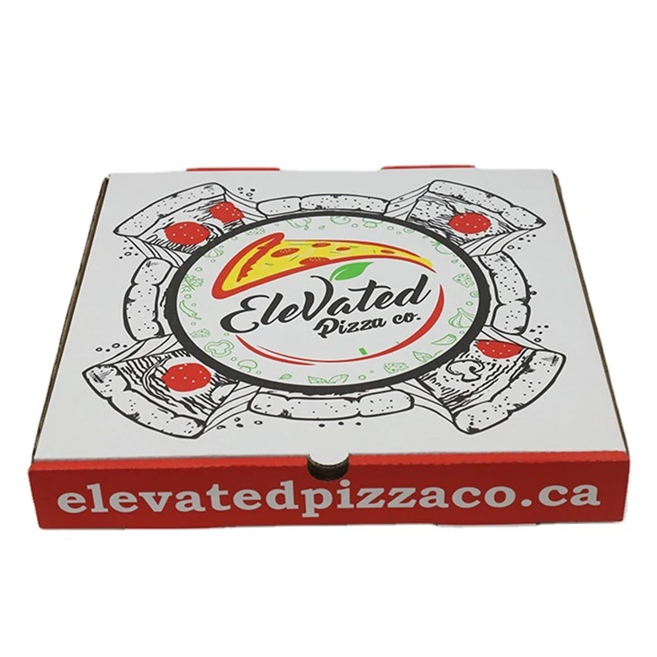 Miljøvennlig tilpassbar pizzaboks