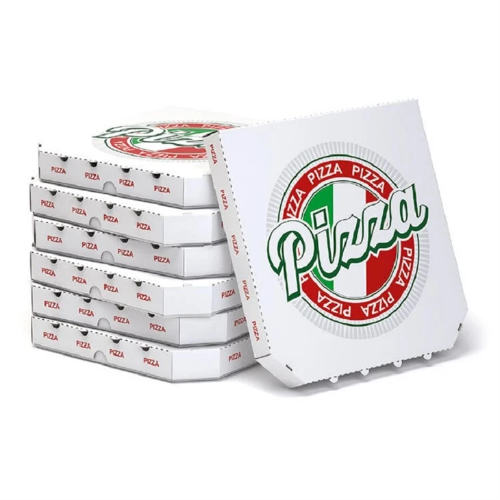 Leverandør med spesialdesignede pizzaesker