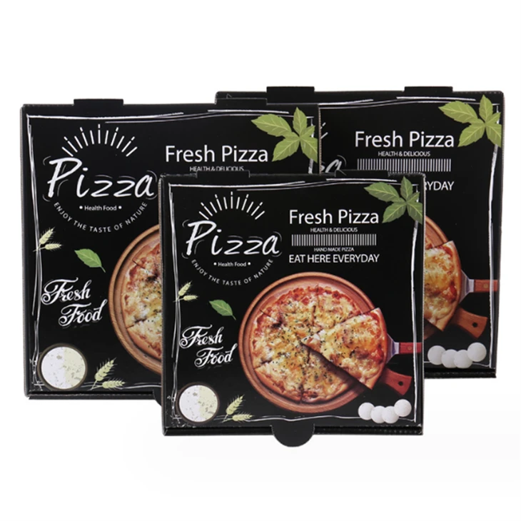 Engros Pizza Box Pakke Kartong Leverandør